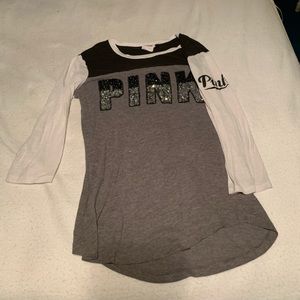 PINK half sleeve shirt